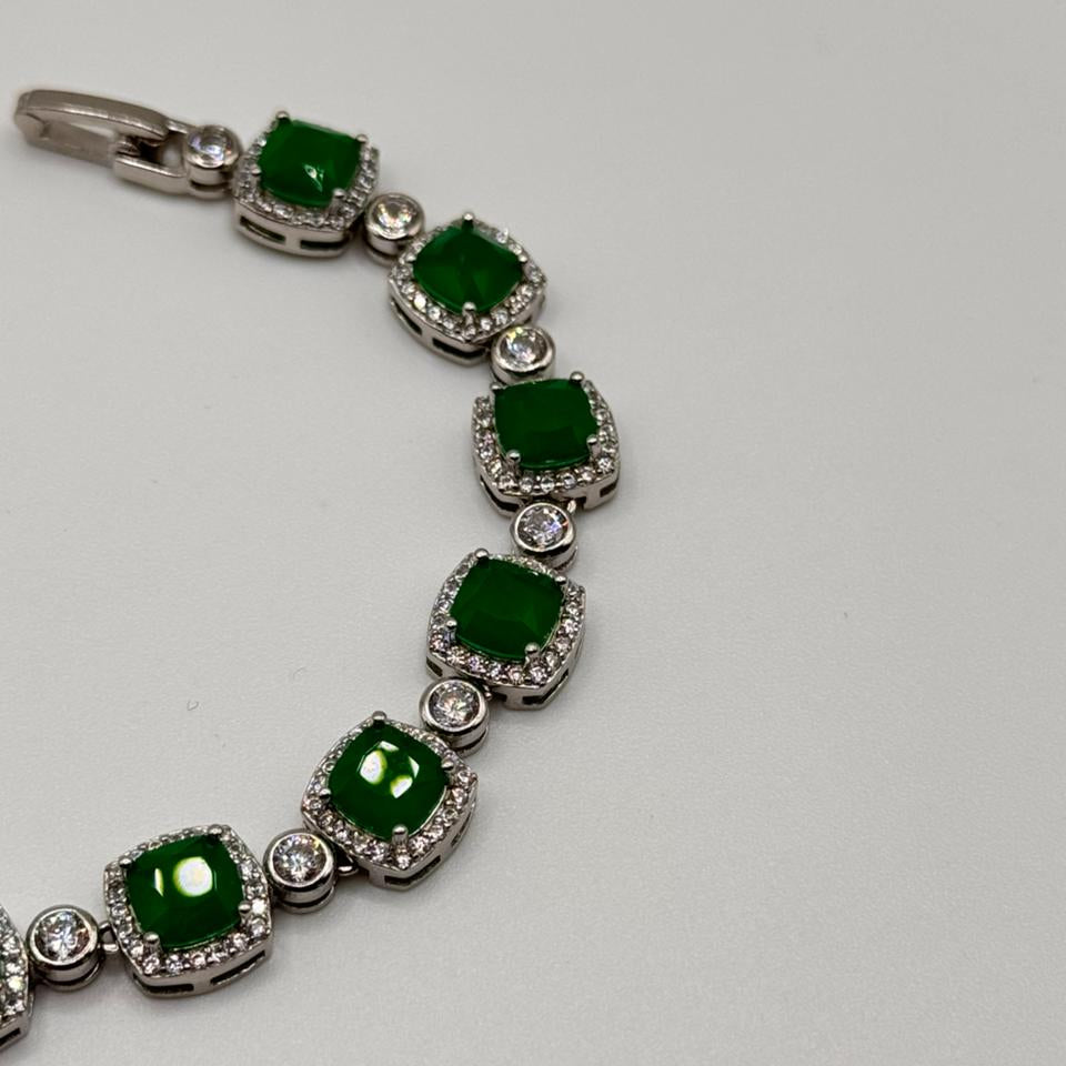 Brazalete esmeralda royale