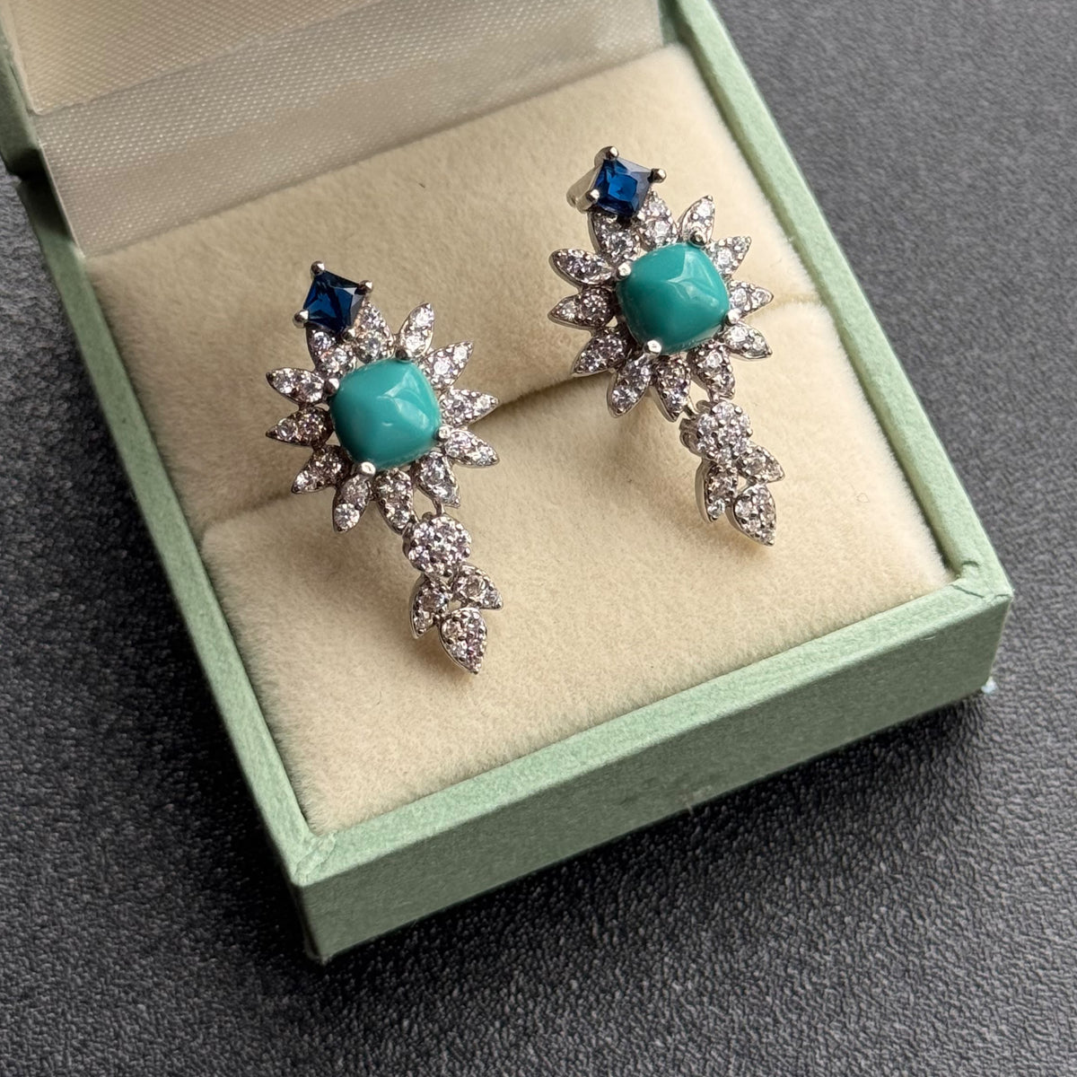 Aretes Turquesa Selene