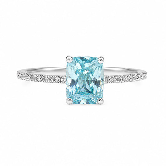 Anillo Aguamarina Boreal