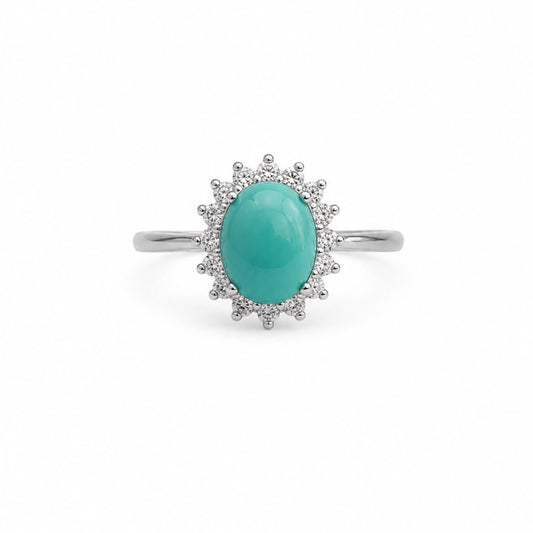 Anillo Selene Turquesa
