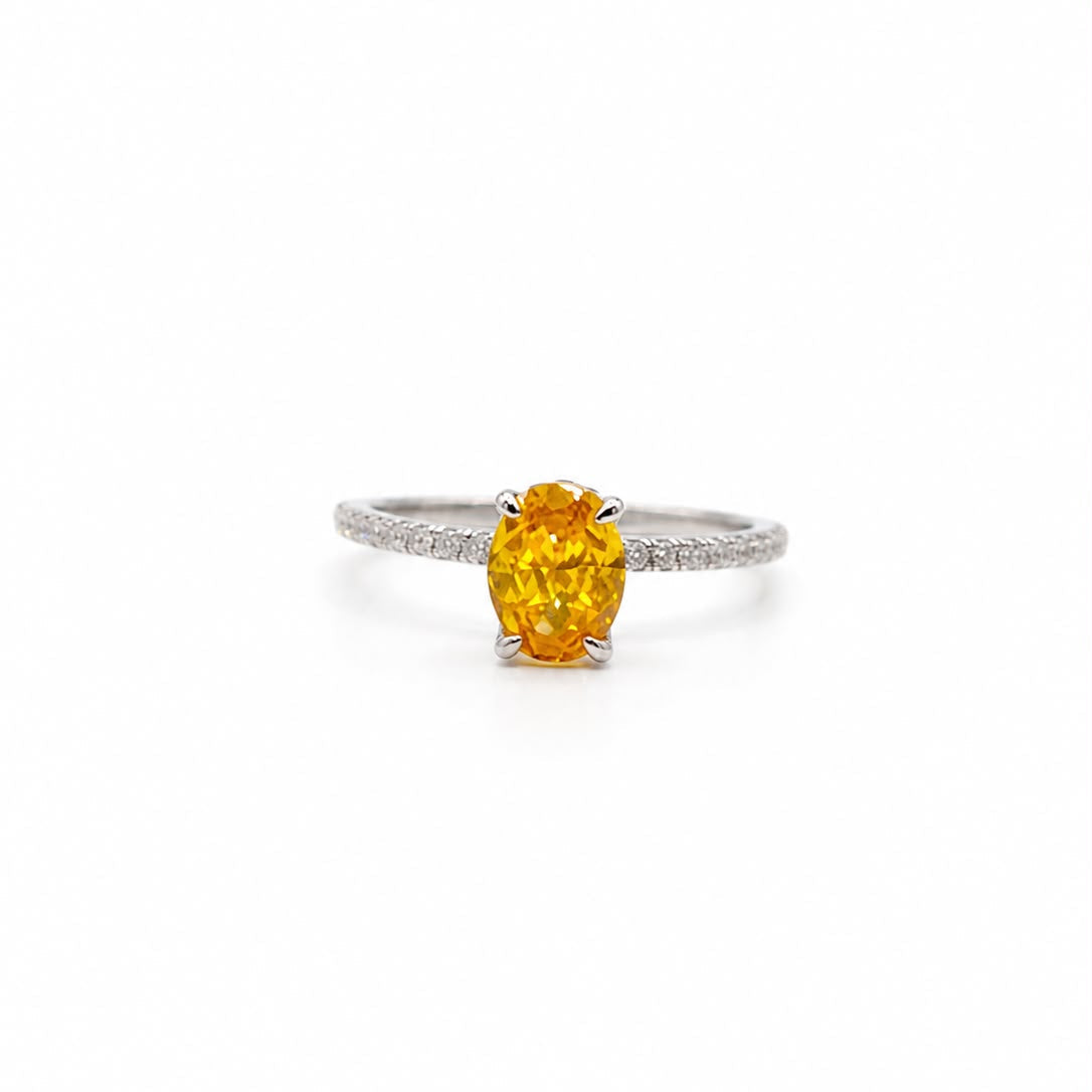 Anillo Solara Citrino