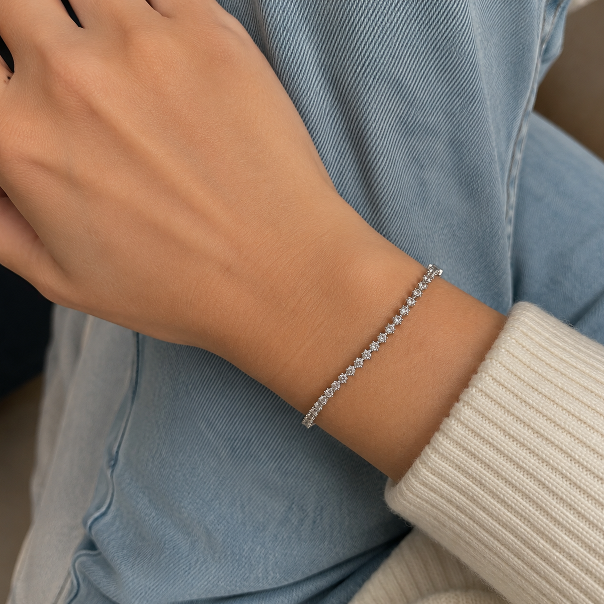 Brazalete tennis corazón