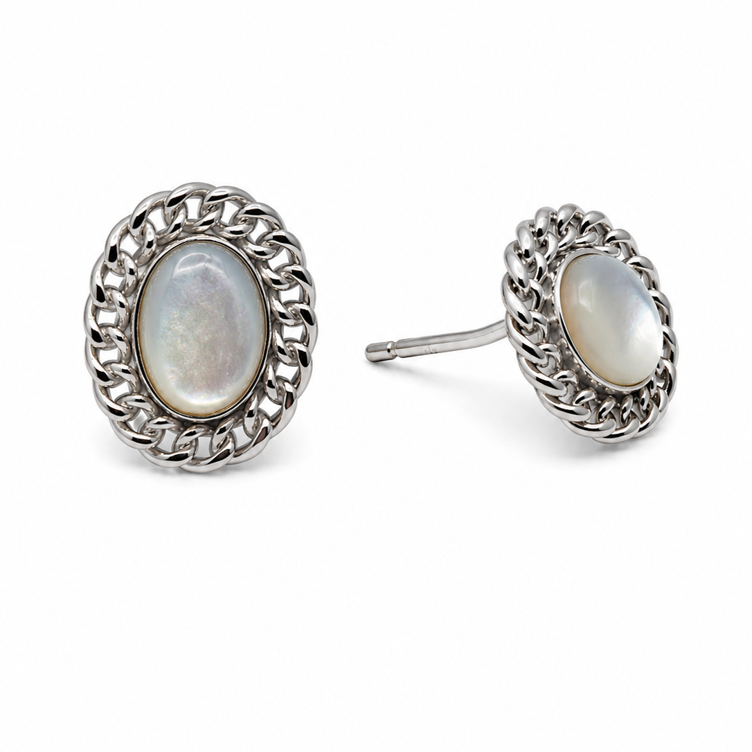 Aretes bianca
