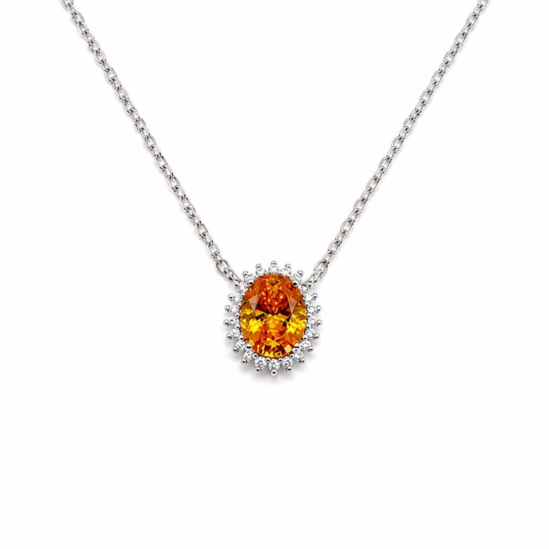 Collar Golden Citrine