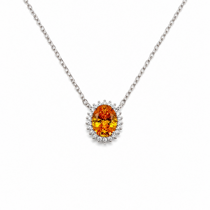 Collar Golden Citrine