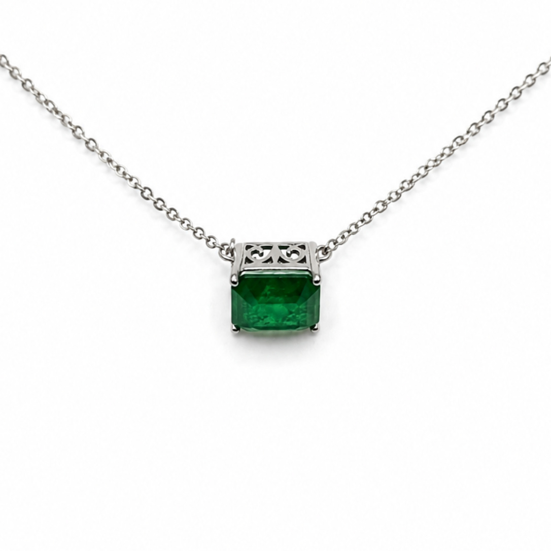 Collar esmeralda princc