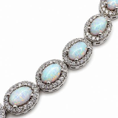Brazalete aurora de opalo