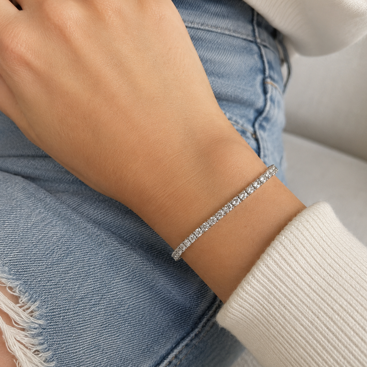 Brazalete tennis clasico