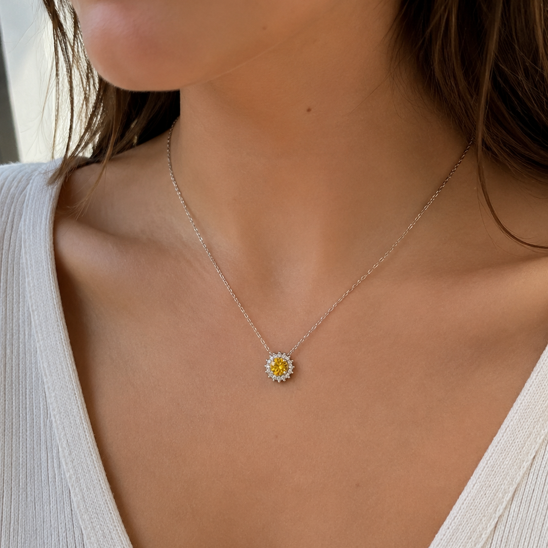 Collar Citrina