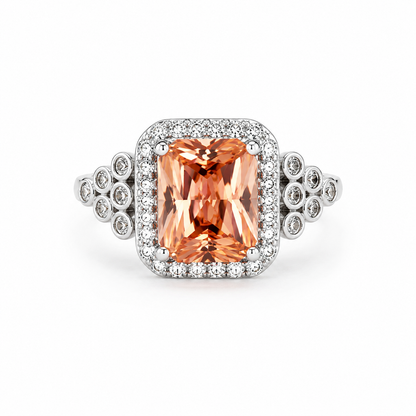Anillo Solenne de Morganita