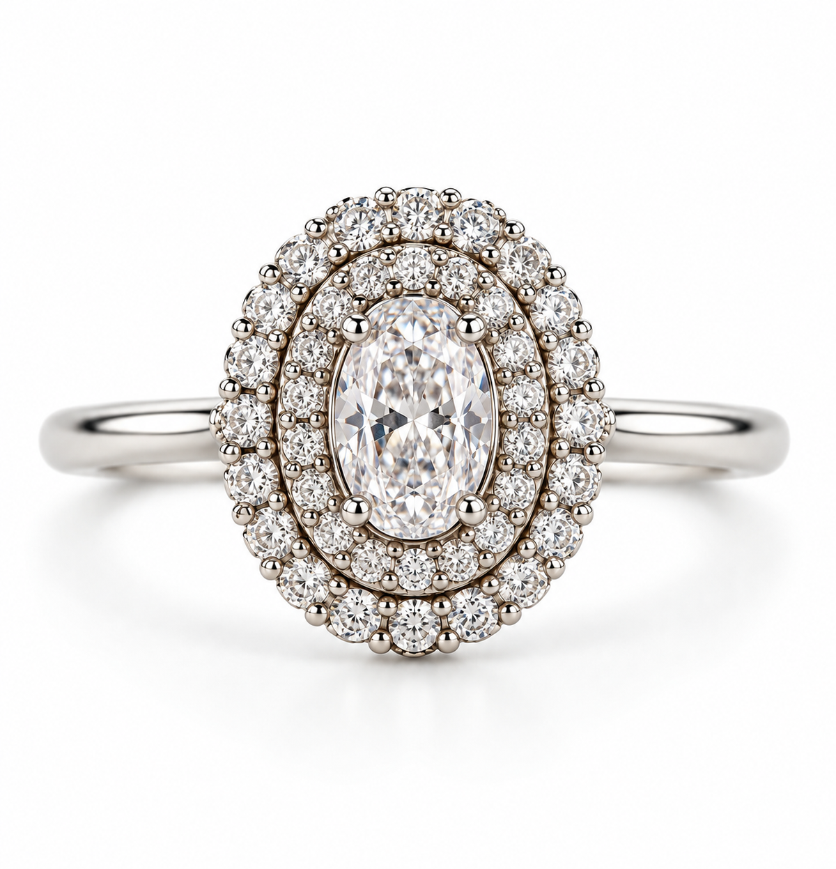 Anillo Althea Elegancia envolvente. Plata 925 con recubrimiento de rodio.