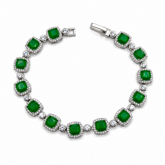 Brazalete esmeralda royale
