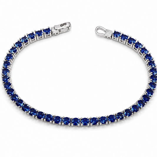 Brazalete aura zafiro