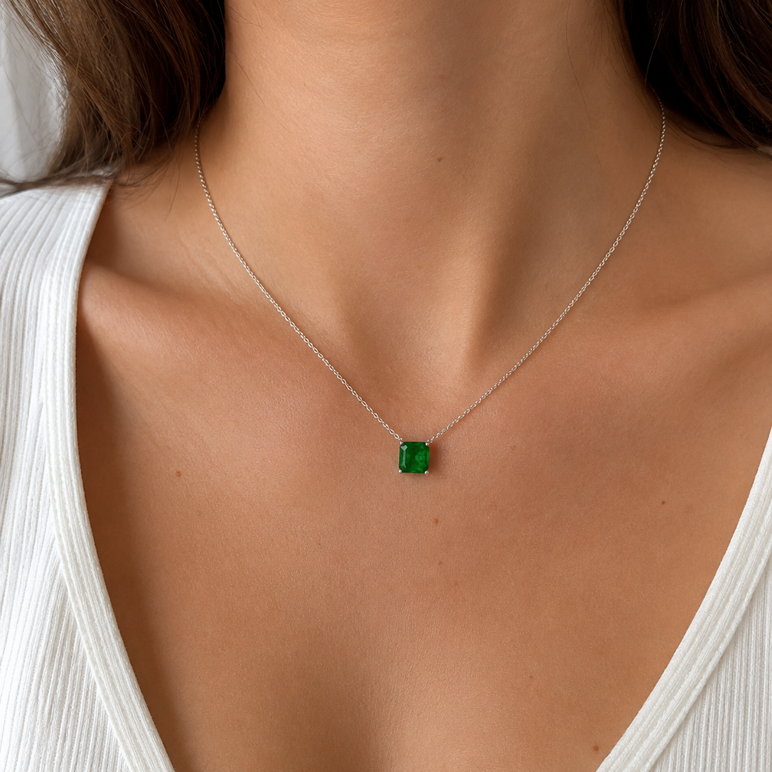 Collar esmeralda princc
